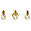 Luxury Modern Gold Crystal Wall Lamp